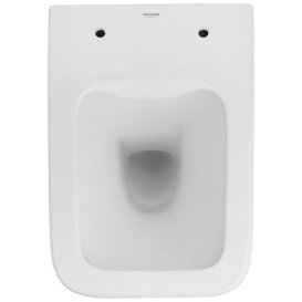 Унитаз подвесной Kroner Eifel KE523629WHIR 36х52 см с крышкой Soft-Close фаянс белый CV032968