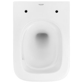 Унитаз подвесной Kroner Eifel WHI493436 Tornado 34х48,5 см с крышкой Soft-Close фаянс белый CV034923