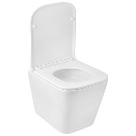 Унитаз подвесной Kroner Eifel WHI493436 Tornado 34х48,5 см с крышкой Soft-Close фаянс белый CV034923