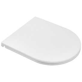 Унитаз подвесной Kroner Harz KH493736WHIR 35,5х49 см с крышкой Soft-Close фаянс белый CV029609