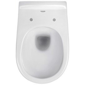 Унітаз підвісний Kroner Oker KO533536WHIR 35,5х55,5 см з кришкою Soft-Close фаянс білий CV033120