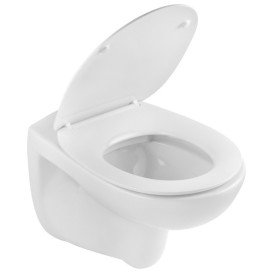 Унітаз підвісний Kroner Oker KO533536WHIR 35,5х55,5 см з кришкою Soft-Close фаянс білий CV033120