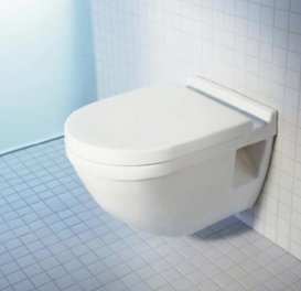 Унитаз подвесной Duravit коллекция Starck 3 2200090000 + Сиденье 0063890000 42000900A1
