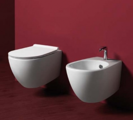 Унітаз підвісний під прихований бачок Simas колекція Vignoni VI 18 + Кріплення F85