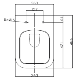 Унитаз подвесной Ravak Concept Style Up RimOff 36,3х48,6 см с сиденьем керамика белый глянец RKUM000008