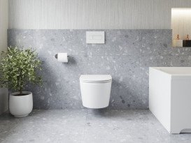 Підвісний унітаз Ravak Life RimOff 36х50 см з сидінням кераміка білий X01951