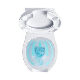 Унитаз подвесной Ravak Safe Rim 36,5х68 см для людей с ограниченными возможностями керамика белый X01930