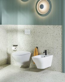 Унитаз подвесной Roca Airos Vortex 35,5х53 см с крышкой soft-close керамика белый A34HC10000