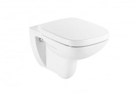 Унитаз подвесной Roca Debba Rimless с горизонтальным выпуском керамика белый A34699L000