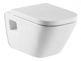 Унитаз подвесной Roca Gap керамика белый с встраиваемой инсталляционной системой Roca Duplo A89009000G