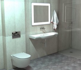 Унитаз подвесной Roca коллекция Meridian Rimless с сиденьем Slim Soft Close A34H242000