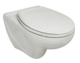 Унитаз подвесной Roca Victoria 52.5х35.5 керамика белый A34630300R