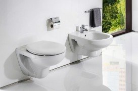 Унитаз подвесной Roca Victoria 52.5х35.5 керамика белый A34630300R