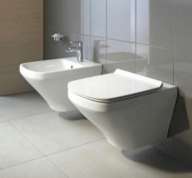 Унитаз подвесной с крышкой Duravit DuraStyle 37х54 см керамика белый 45520900A1