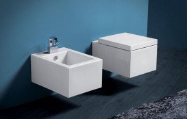 Унитаз подвесной Simas Frozen 38х51 см фаянс белый FZ 18/F85