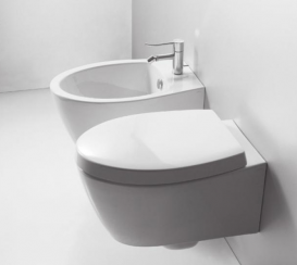 Унітаз підвісний під прихований бачок Simas Spazio LFT 18 + Кріплення F85 + Сидіння LFT 004