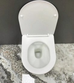 Унитаз подвесной VBI Vulcano 36х48,5 см с сиденьем керамика белый матовый VBI-020415