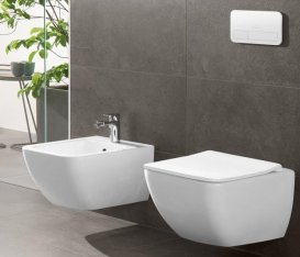 Унітаз підвісний Villeroy & Boch Venticello 4611R001 + 9M79S101 + Інсталяція ViConnect 92246100 + Кнопка змиву 92249061