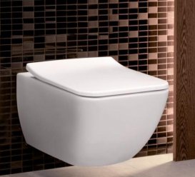Унітаз підвісний Villeroy & Boch Venticello 4611R001 + 9M79S101 + Інсталяція ViConnect 92246100 + Кнопка змиву 92249061