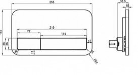 Унитаз подвесной Villeroy&Boch Subway 2.0 56001001+9M78S101 + Инсталляция 92246100 + Кнопка смыва 92249061