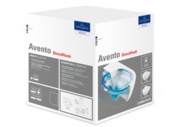 Унітаз Villeroy & Boch Avento 5656HR01 + Сидіння + Комплект 3 в 1 Geberit Duofix 458.121.21.1