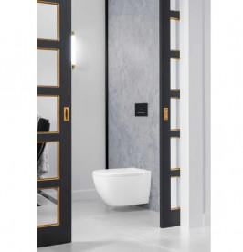 Унитаз подвесной Villeroy & Boch Antheus 37,5х56 см санитарная керамика каменный белый CeramicPlus 4608R0RW