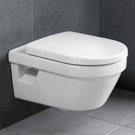 Унитаз подвесной Villeroy & Boch Architectura XL 41х58 см санитарная керамика CeramicPlus альпийский белый 4688R0R1