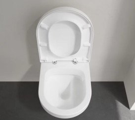 Підвісний унітаз Villeroy & Boch Architectura 37х53 см санітарна кераміка альпійський білий 4694R001