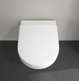 Унитаз подвесной Villeroy & Boch Architectura 37х53 см с крышкой санитарная керамика альпийский белый 5684CL01