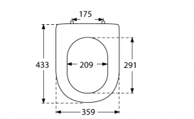 Унитаз подвесной Villeroy&Boch Directflush Subway 2.0 5614R001 + Сиденье 9M68S101