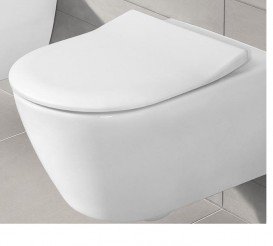 Унитаз подвесной Villeroy&Boch коллекция Subway 2.0 56001001+9M78S101 + Комплект 4 в 1 TeceBase 9400005