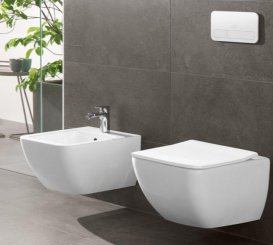 Унитаз подвесной Villeroy&Boch коллекция Venticello Directflush 4611R001 + Сиденье 9M79S101