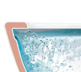 Унитаз подвесной Villeroy&Boch коллекция Venticello Directflush 4611R001 + Сиденье 9M79S101