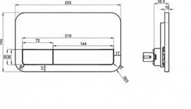 Унітаз підвісний Villeroy & Boch O.Novo 5660HR01 Directflush + Сидіння + Інсталяція ViConnect 92246100 + Кнопка змиву 92249061