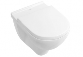 Унитаз подвесной Villeroy&Boch O.Novo 5660HR01 Directflush + Сиденье + Инсталляция 92246100 + Клавиша смыва 92249068 белая