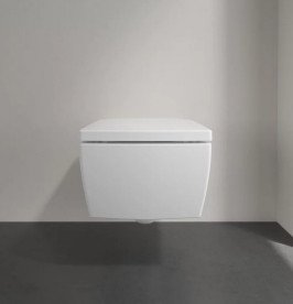 Унітаз підвісний Villeroy&Boch Memento 2.0 37,5х56 см санітарна кераміка CeramicPlus альпійський білий 4633R0R1