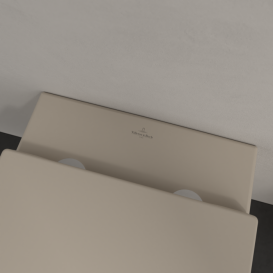 Унітаз підвісний Villeroy & Boch Subway 2.0 37х56 см санітарна кераміка CeramicPlus міндальний 5614R0AM