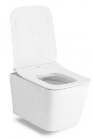 Унитаз подвесной Volle Libra Rimless с сидением Slim Soft Close белый 13-41-160S