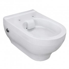 Унітаз підвісний Volle Virgo Rimless 36,3х54 см з кришкою soft-close кераміка білий 13-23-455