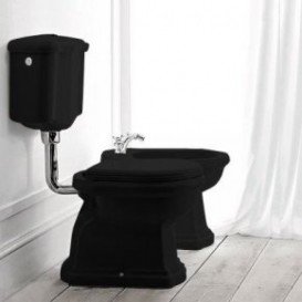 Унитаз приставной Kerasan Retro черный 101104