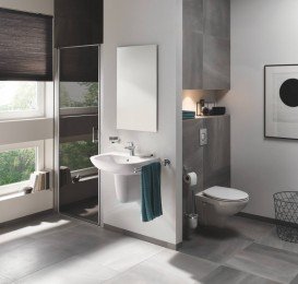Унитаз с инсталляцией и гиг.душем Grohe Rapid SL 28512009