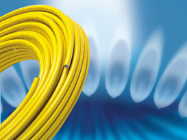 Універсальна багатошарова труба для систем внутрішнього газопостачання Tece TECEflex PE-Xc/Al/PE d20x2,8 мм бухта 25 м 732332