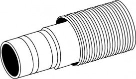 Універсальна багатошарова труба із синьою ізоляцією TECE TECEflex PE-Xc/Al/PE-RT 16 мм 782104