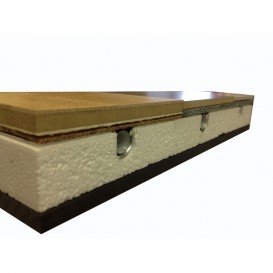 Универсальная панель с алюминиевым слоем TECE TECEfloor UP 125 для теплого пола 77520010