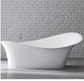 Ванна з штучного каменю Marmorin Alice ІІ 206,7х91,5 см окремостояча білий P 551 210 020 010