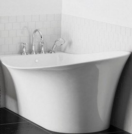 Ванна з каменю Marmorin Misa L/R 155,3x91,6 см білий 634 155 920 хх х