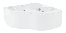 Ванна аэро- и гидромассажная акриловая PoolSpa Persja 150х150 система Economy 2 белый PHSH610SO2C0000