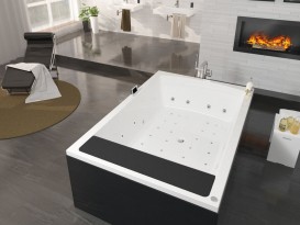 Ванна аэро- и гидромассажная акриловая Riho Anna 190х130 см белый BZ7900564SZ1586