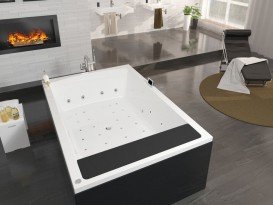 Ванна аэро- и гидромассажная акриловая Riho Anna 190х130 см левая белый BZ7900564SZ1587