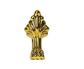 Ванна акрилова Besco Amelia 190х77 см ніжки золото глянсовий чорний/глянсовий білий #WKA-190+BWG